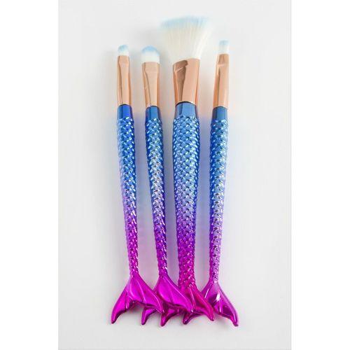4 Adet Balık Makyaj Fırça Seti