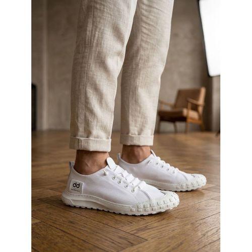 BA0248 BOA Beyaz Esnek Bağcıklı Ultra Hafif Nefes Alan Sneaker Ayakkabı