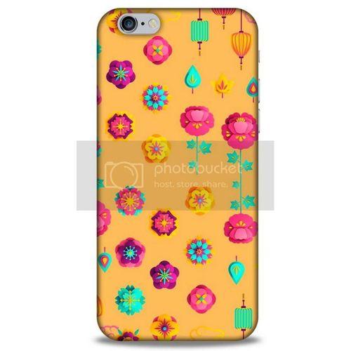 Origami Turuncu Apple Iphone 6 Kılıf