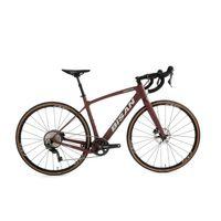 Bisan Reactive Carbon Gravel Bisiklet Mat Koyu Bordo 51.5 cm