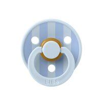 Bibs Bibs Studio Colour Block Kauçuk Emzik 0-6 Ay Baby Blue / Dusty Blue