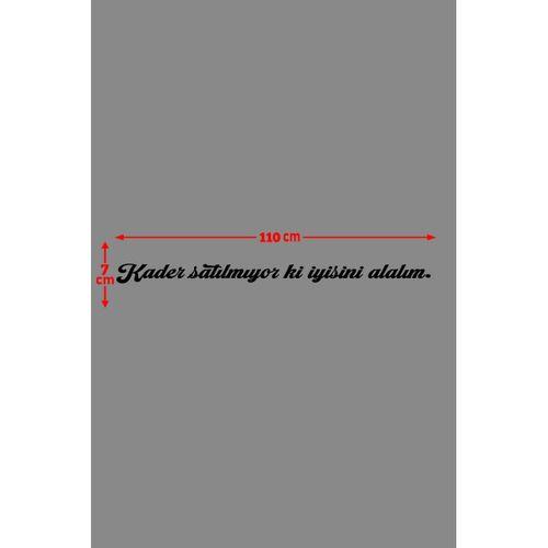 Oto Cam Yazı Sözleri Ticari-Servis-Dolmuş-Panelvan Uzun Sticker Model 9