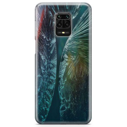 Xiaomi Redmi Note 9 Pro Kılıf Cam Kırıkları Arka Kapak Koruma Desenli Full Koruyucu