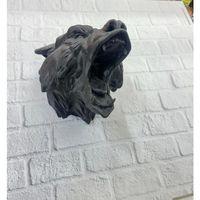 Siyah Ayı Duvar Süsü Dekoratif Asılabilir Heykel Ev Ofis Aksesuarı