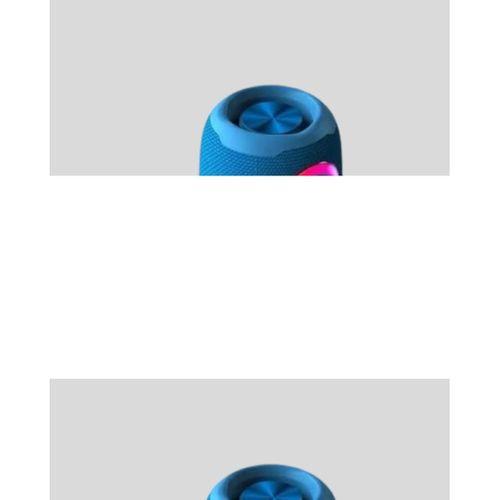 Mavi Taşınabilir Bluetooth Hoparlör Kompakt Tasarım Ve Güçlü Ses