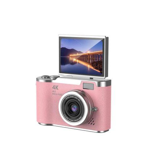 Profesyonel Çekim İçin 48 Mp Kamera 18x Zoom Flip Ekran Dijital Kamera