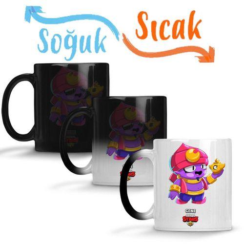 Brawl Stars Gene Sihirli Kupa Bardak Porselen