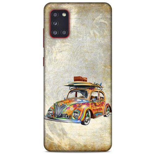 Retro (36) Desen Glitter Kılıf Renkli Samsung Galaxy A31 Kılıf