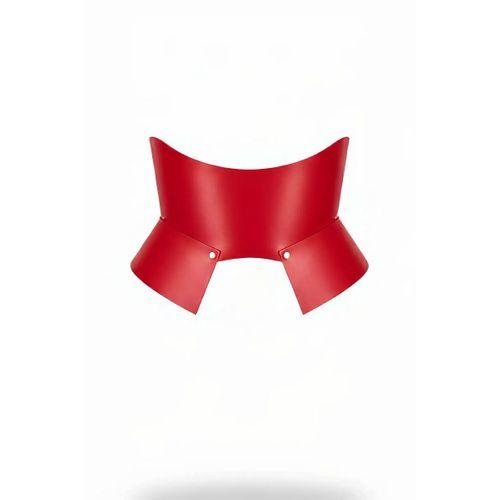 Kırmızı Deri Geniş Kadın Kemeri, Korse Deri Kemer - APFT611