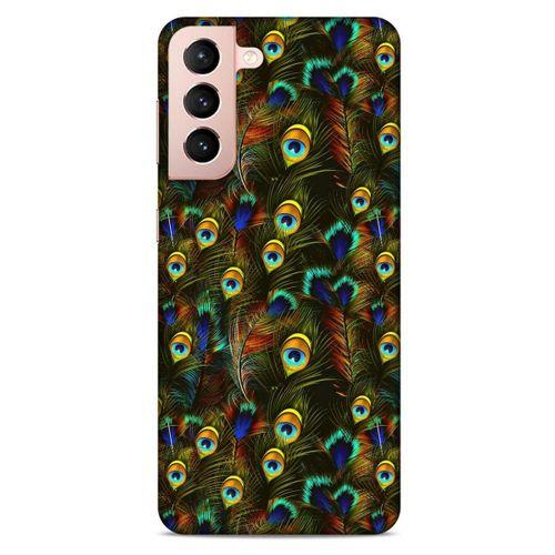 Lopard Samsung Galaxy S21 Uyumlu Kılıf Tüyler (11) Tam Koruma