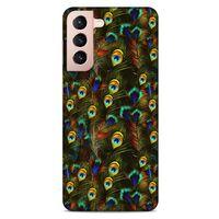 Lopard Samsung Galaxy S21 Uyumlu Kılıf Tüyler (11) Tam Koruma