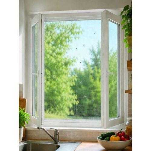 Pencere Ve Balkon İçin Çift Kanatlı Sinek Koruma Sinekliği