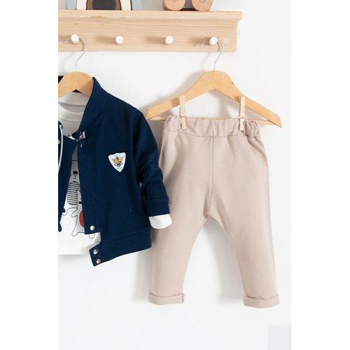 We Are Ceketli 3'lü % 100 Pamuk Erkek Bebek Takımı