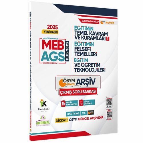 MEB-AGS Eğitim Bilimlerinin Kara Kutusu MODÜL Konu Ö Çözümlü Soru Bankası Altın Paket