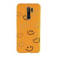 Xiaomi Redmi 9 Uyumlu Smile Desenli Premium Silikonlu Lansman Telefon Kılıfı