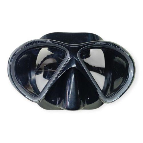 Star Diving Temper Camlı Dalış Maskesi Yetişkin - 51706-SİYAH