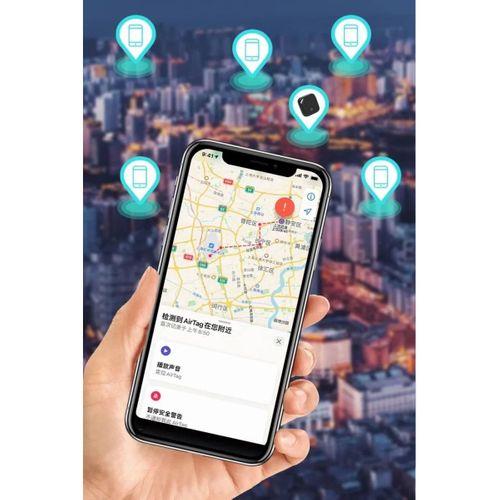 Smart Tag Airtag Akıllı Takip Cihazı Apple My Find Uyumlu Beyaz