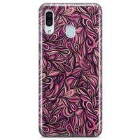 Samsung Galaxy A40 Kılıf Döngüsel Öğeler Arka Kapak Koruma Desenli Full Koruyucu