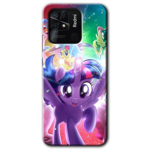 Redmi 10C Kılıf HD Desen Baskılı Arka Kapak - Pony