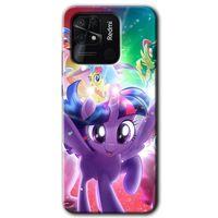 Redmi 10C Kılıf HD Desen Baskılı Arka Kapak - Pony