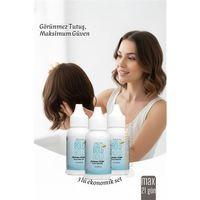 3 lü Protez Saç Yapıştırıcı - Peruk ve Keratin Kaynak Saç İçin Görünmez ve Uzun Süreli Yapıştırıcı Bold Hold