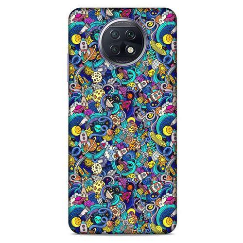 Lopard Xiaomi Redmi Note 9T Uyumlu Kılıf Graffitix (49) Ultra Silikon Kılıf