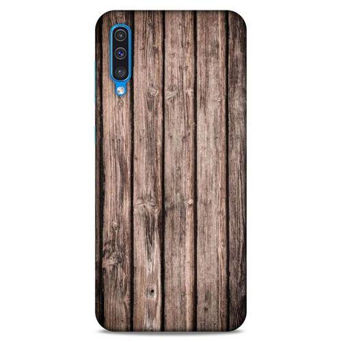 Lopard Samsung Galaxy A50 Uyumlu Kılıf Wood'X (17) Tasarım Kılıf Baskılı