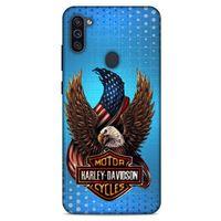 Samsung Galaxy M11 Uyumlu Kılıf Motorsiklet (38) Neo Hybrid Kılıf Harley Davidson