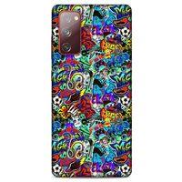 Graffitix (24) Desenli Silikon Kapak Samsung Galaxy S20 Fe Kılıf