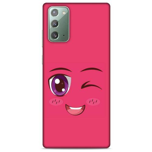 Emojix (57) Samsung Galaxy Note 20 Kılıf Silikon Kapak Desenli