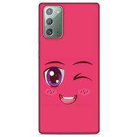 Emojix (57) Samsung Galaxy Note 20 Kılıf Silikon Kapak Desenli