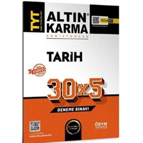 TYT Tarih 30 x 5 Deneme Altın Karma Yayınları