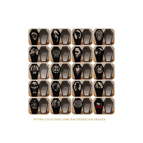 Çift Taraflı Mum Tabut (Kapak Dahil Değil) (Bu ürün Sadece Plastik parçadır - Almadan Önce Soru Sorabilirsiniz)