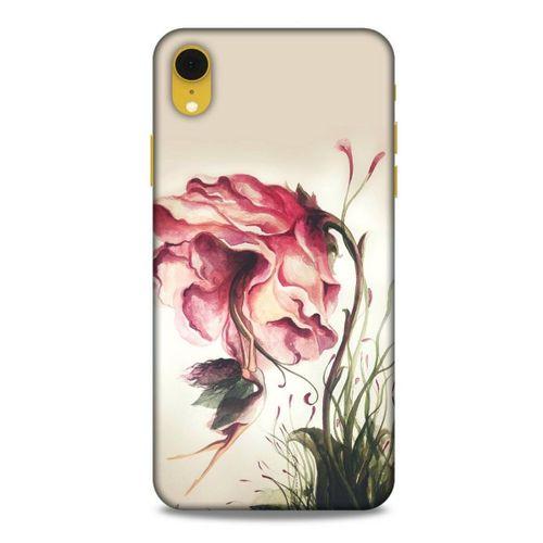 Y.Liva-2021 Özel Seri Gül Döktüm Apple iPhone XR Kılıf Silikon Kapak