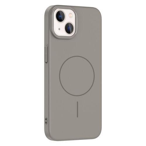 Apple iPhone 13 Kılıf M-safe Şarj Özellikli Zore Ruby Sert Kapak