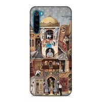 Xiaomi Redmi Note 8T Uyumlu Kılıf Azarbaijan (49) Ultra Silikon Kılıf Şehir Simgeleri
