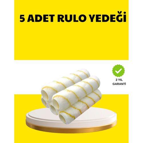 5’li İnce İşçilik Boya Rulo Seti Pürüzsüz Ve Eşit Kaplama