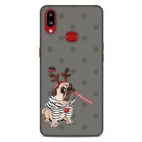 Animax Boynuzlu Pug Samsung Galaxy A10s Kılıf Desenli Silikon