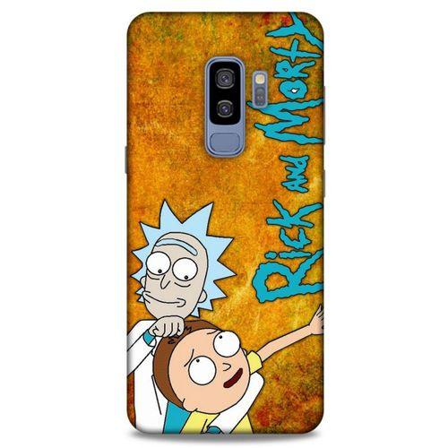 Samsung Galaxy S9 Plus Uyumlu Kılıf Rick And Morty (13) Silikon Kap Mr. Meeseeks