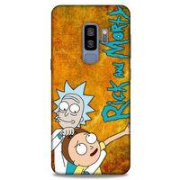 Samsung Galaxy S9 Plus Uyumlu Kılıf Rick And Morty (13) Silikon Kap Mr. Meeseeks