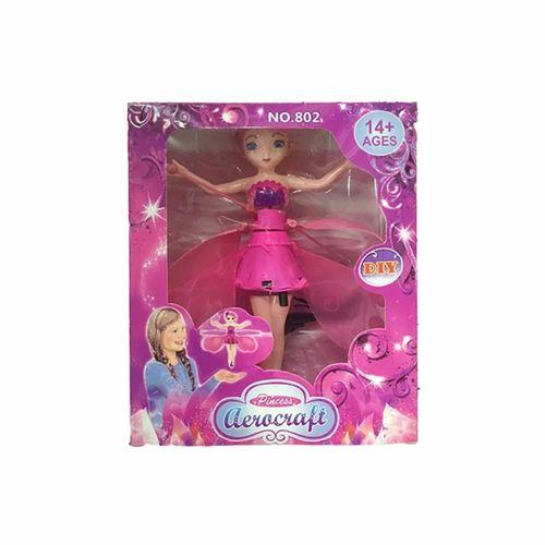 Uçan Peri Oyuncak Usb Kablolu Ve Şarj Edilebilir Oyuncak Bebe Mavisi