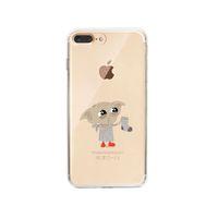 iPhone 8 Plus Dobby Tasarımlı Premium Şeffaf Silikon Kılıf