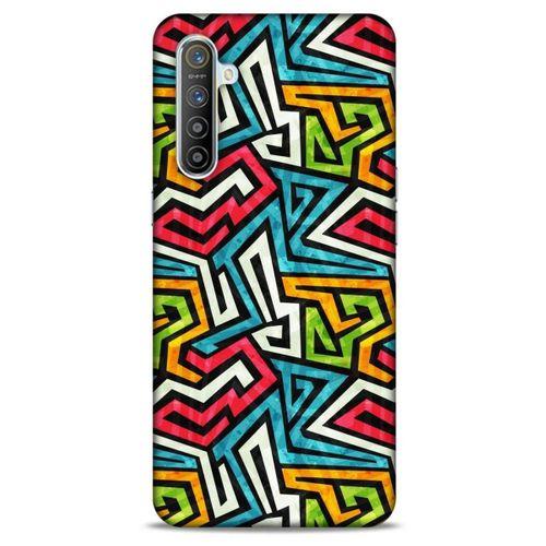 Geometrix 05 Oppo Realme XT Kılıf Silikon Kapak