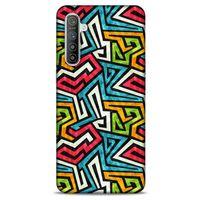 Geometrix 05 Oppo Realme XT Kılıf Silikon Kapak
