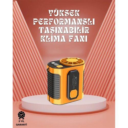 Sessiz Turbo Fan – Kamp, Spor, Ofis İçin Taşınabilir Mini Soğutucu