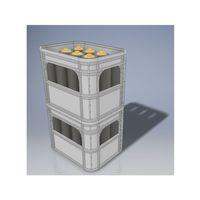 Pil Kutu AA Mignon Kutusu Yığılabilir 3D Baskı (Bu ürün Sadece Plastik parçadır - Almadan Önce Soru Sorabilirsiniz)