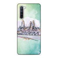 Oppo Reno 3 Pro 5g Uyumlu Kılıf Azarbaijan (2) Kabı Baki Silüet