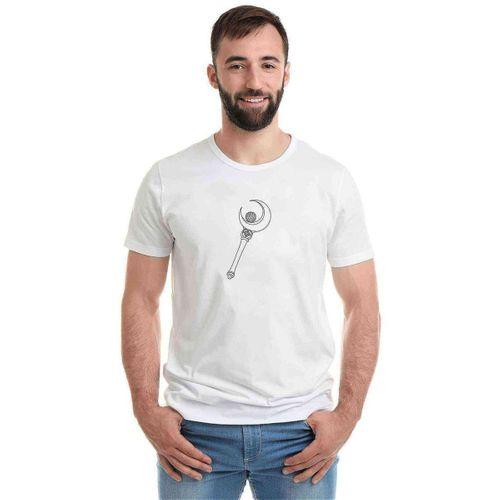 Mercury Sailor Moon Baskılı Beyaz Erkek Tshirt