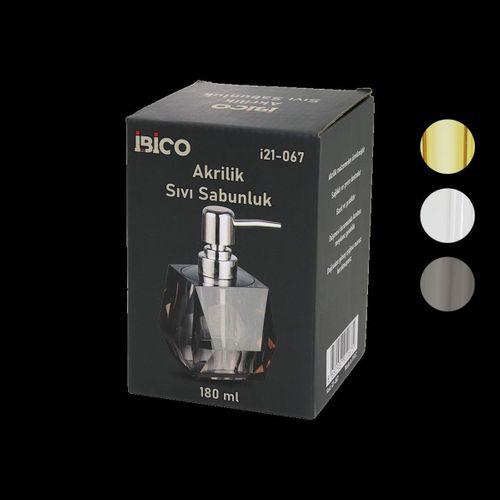 Sıvı Sabunluk 180 ml Akrilik Mika Kristal