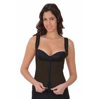 Kahverengi Mı 9173 Terletici Agraflı Göğsü Açık Atlet Korse